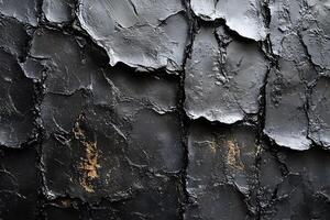 Textured Black Abstract Background for Artistic Design and Creative Projects photo