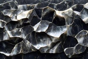 Abstract Natural Rock Formation Texture for Design and Background Concepts photo
