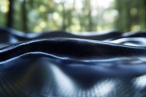 Abstract Pattern of Smooth Waves in Nature-Inspired Setting for Design and Backgrounds photo