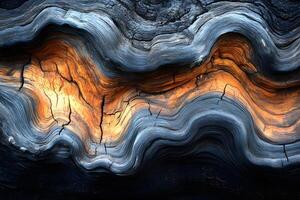 Abstract Wood Texture with Vibrant Patterns for Art and Design Inspiration photo