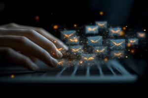 Digital Communication and Email Technology Innovative Networking Solutions for Modern Business photo
