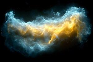 Abstract Cosmic Energy Flow - Conceptual Design for Futuristic Visuals and Digital Art Projects photo