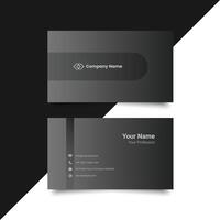 Simple minimal corporate business card layout. creative modern name card and business card. Clean Design. corporate design template, professional simple aesthetic business card minimal. Ready to print vector