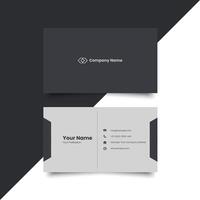 Simple minimal corporate business card layout. creative modern name card and business card. Clean Design. corporate design template, professional simple aesthetic business card minimal elegant vector