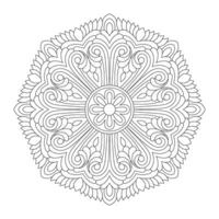 Radial network pattern design for tattoo for adults, file vector