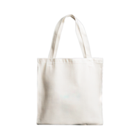 Plain canvas tote bag mockup for branding and design presentation view png