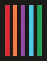 collection of colorful abstract pattern vector