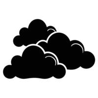Cute and Fluffy Cartoon Clouds Twelve White Clouds Set in Soft Style for Light and Dreamy Designs vector