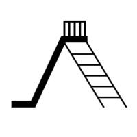 Simple design slide icon. vector