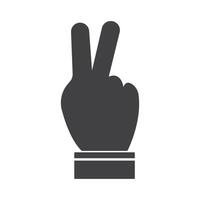 Gesture Hand icon Template vector
