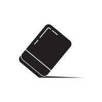 eraser icon logo template design vector