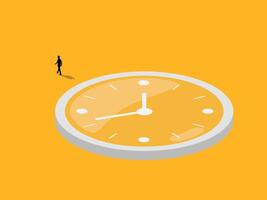 Business people think differently and step out of their routines vector