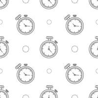 Simple Stopwatch Pattern Design vector