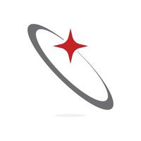 Pictograph Orbit Ring Icon Design vector