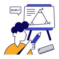 A creative design of math class vector