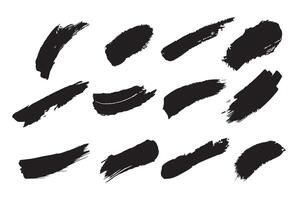 Black Abstract Texture Set vector