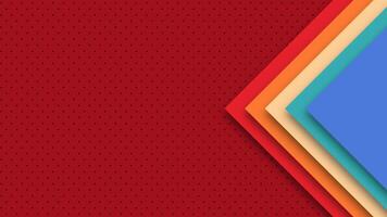 Mid-century modern abstract pattern. Retro color blocks with geometric layout. Inspired by 1960s 1970s 1980s design, artistic pop culture visual. vector