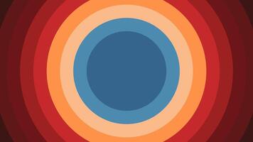 Funky abstract circle art with vintage feel. 1960s 1970s 1980s themed retro background. Ideal for stylish branding and visual storytelling. vector