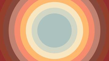 Colorful funky pattern with retro circles. Abstract background design with 1960s 70s 80s inspiration. Vintage illustration for modern use. vector