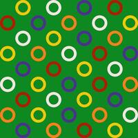 Modern seamless polka dot layout with circular balance. Abstract pattern suitable for design prints, branding, and contemporary background usage. vector