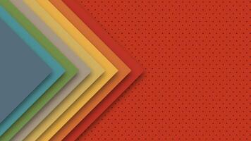 Background with abstract colorful shapes. Retro style inspired by pop culture of 60s 70s 80s. Aesthetic geometric backdrop. vector