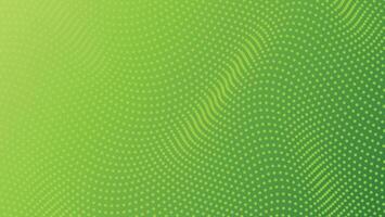 abstract green gradient color background with dots pattern decoration vector