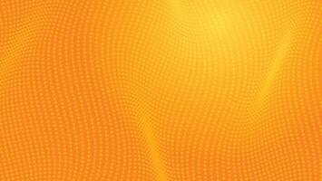 abstract background with orange gradient color and graphic dots pattern vector