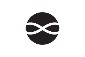 An egg with an infinity symbol on it vector