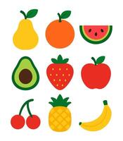 Flat Warning Icons with Rounded Triangle Shapes and Exclamation Mark vector