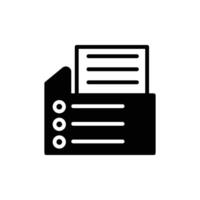 Folder Business Analytics vector