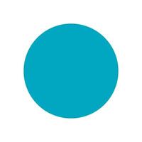 Bold abstract circle icon. Minimal symbol in a modern style. This geometric shape embodies brutalism, creating a striking visual element. Perfect for contemporary design, this icon fits various vector