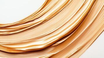 Liquid golden paint forming an elegant swirl pattern, a creating luxurious and artistic backdrop photo