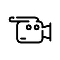 Paint Bucket Pouring Liquid Icon with Handle Outline vector