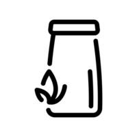 Stylized Flame Icon Encased within a Circular Outline Shape Symbol vector