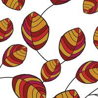 Beautiful background of leaves pattern. leaves pattern. Tropical leaf pattern background illustration vector