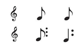 High-quality musical symbols bundle combining treble clefs and notes ideal for creative digital art and innovative design compositions vector