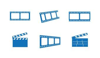 Premium Filmmaking Graphics Supporting Sophisticated Design Needs vector