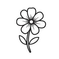 Unique Floral Pattern Design Highlighted by Elegant Flower Art Concept vector