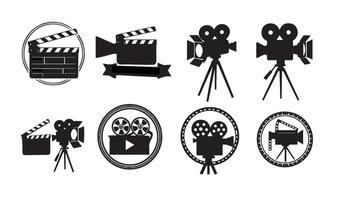 Creative Filmmaking Graphics Adding Depth to Artistic Projects vector