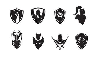 Fantasy Warrior Armor Illustrations showcasing intricate gothic style elements vector