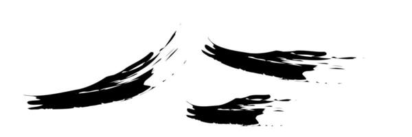 The chinese character for the word for love is written in flat ink flat vector