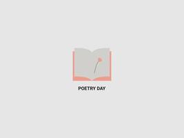 a stylized open book with curved lines representing text on its pages vector