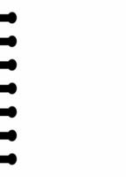 Paper Template for Notes and Sketching vector