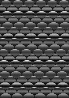 abstract geometric black and white seamless pattern vector