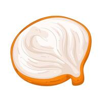 Illustration of onion vector