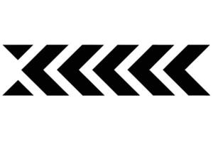 A black Arrow Graphic Design for Digital Use vector