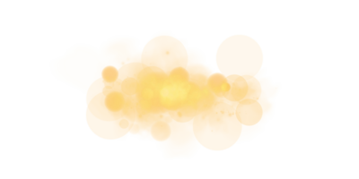 A delicate bokeh effect with soft yellow orbs and sparkling lights creates a stunning, vibrant background png