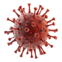 Microscopic view of a virus particle. png