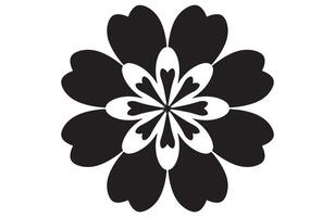 Ink splatter style abstract floral shapes with starburst aesthetics vector