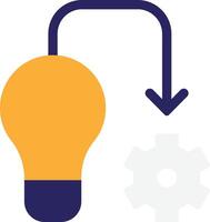 Implementation Management Development Lamp vector